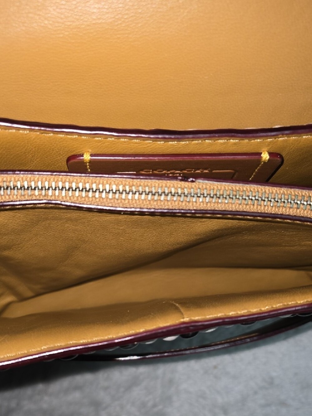 Coach 'Swagger' Quilted Rivet Chain Crossbody - Picture 8 of 13